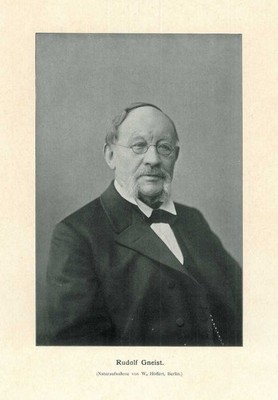 Portrait of Heinrich Rudolf Hermann Friedrich von Gneist
