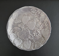 Wendell August Forge Strawberry Design Small Plate Tray Coaster