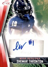 Shemar Thornton RC 2022 SAGE Red Rookie Auto