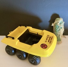 VINTAGE HASBRO GI JOE ADVENTURE TEAM MUMMY'S TOMB YELLOW ATV VEHICLE via 70   s