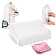 Travel  Camping Comfortable Memory Foam Pillow   Easy to Carry Portable Bag