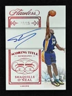 2023 Panini Flawless Basketball Ruby Shaquille O'Neal #FST-SON