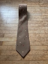 ANGELO LITRICO Seidenkrawatte, beige, 70er Jahre