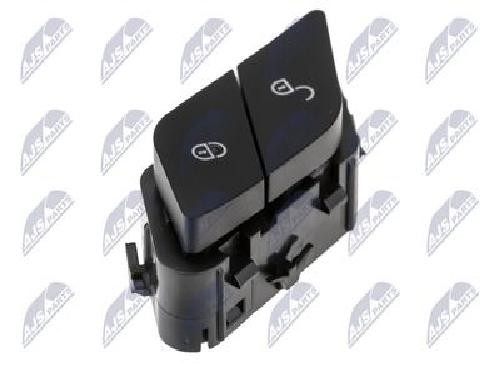 NTY Door Lock Switch EWS-ME-112 For Mercedes-Benz, Passenger Front Right, Black