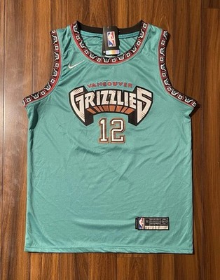 Vancouver Grizzlies MORANT 12 ウニフォーム 2XL Nike Authentic Vancouver Grizzlies #12 Ja Morant Swingman Jersey
