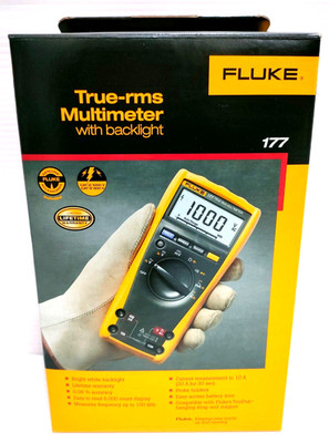 Fluke 177 True RMS Multimeter Professionelles elektrisches Prüfwerkzeug Gelb