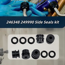 246348 249990 Side Seals Kit Fits Fusion Air Purge AP Spray Gun - Black 5Pcs