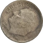 1948 S Roosevelt Dime 90% Silver Fine FN