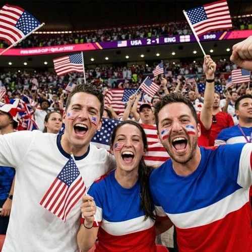 Small American Flags For World Cup 202