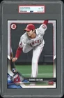 2018 Bowman Shohei Ohtani 5x7 RC PSA 6 EX-MT - 15/49 made Angels MVP