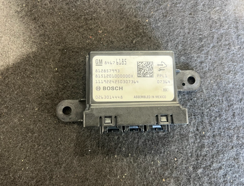 20-23 OEM GMC Sierra 2500 3500 HD Denali Park Assist Control Module 84676185