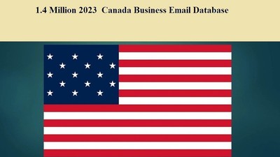 1.3 Million  2024 Canada Business Email Database Sales Leads  List Marketing