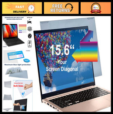 15.6" Blue Light Blocking Screen Protector Filter for Laptop  PC - Anti-UV Eye