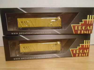 #ad BROADWAY LIMITED #6591 N SCALE 2 PACK MKT STOCK CARS NEW IN BOX $49.99