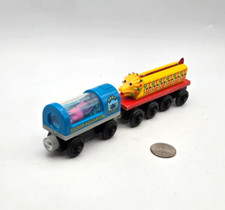 Thomas Friends Wooden Railway Train Tank Light Up Aquarium Chinese Dragon Lot x2