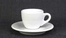 6 x extra dickwandige Espressotassen | »Verona« | weiss | max. 65 ml | inkl. UT