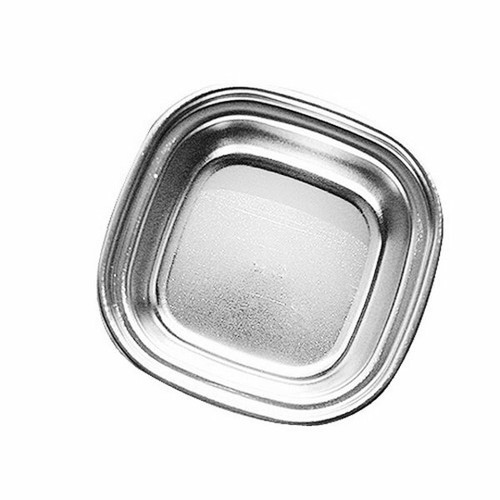 Edelstahl Sauce Geschirr geteilt BBQ Sauce Gewürz Eintauchen Tablett Teller Geschirr - Bild 8 von 38