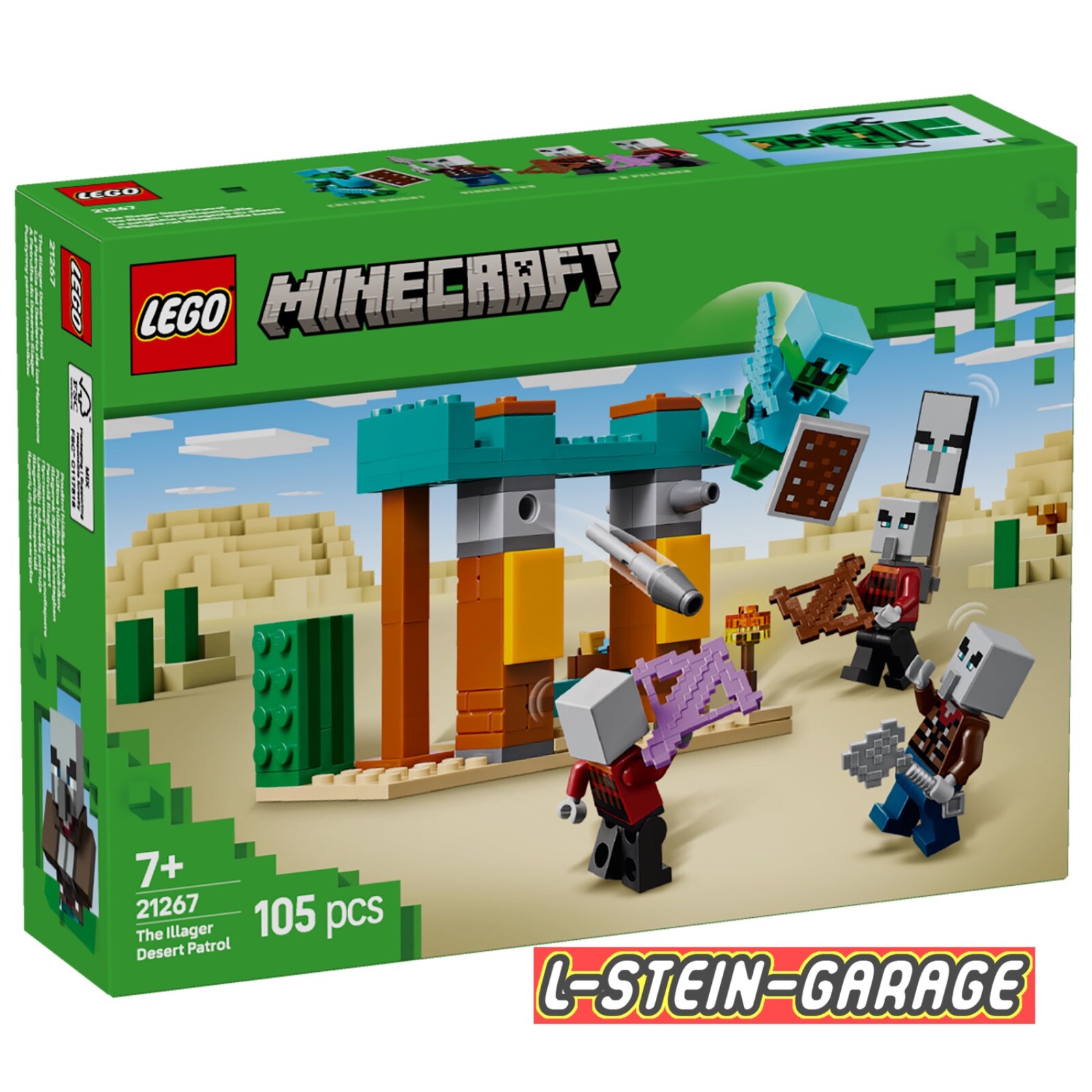 Lego Die Illager-Wüstenpatrouille 21267 - Bild 17