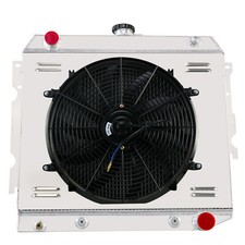 3 Row Radiator Shroud Fan For 1968-1974 Dodge Plymouth Mopar Small Block 22