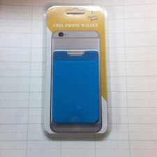 Universal Adhesive Pocket Stick On Wallet Card Holder Pouch Case For Cell Phone