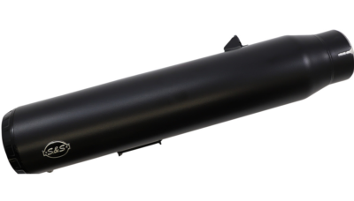 S&S Grand National Slip On Muffler Pipe Black Each 4.5