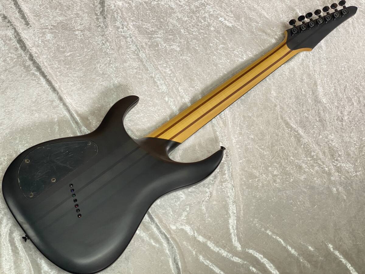 Electric Guitar GfC GNRF7-300 ASh Gray Black Good Condition