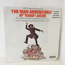 The Mad Adventures Of "Rabbi" Jacob Rare Sealed Soundtrack LP Funk Breaks Cosma