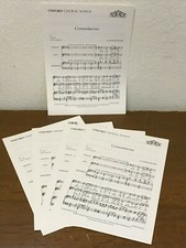 LOT OF 15 GREENSLEEVES by R. Vaughan Williams - Oxford - SA Choral Octavo