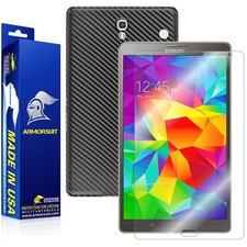 ArmorSuit Samsung Galaxy Tab S 8.4 Black Carbon Fiber Skin Screen Protector USA