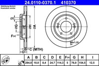 Bremsscheibe Hyundai T. I40 1.6-2.0 Gdi 11-