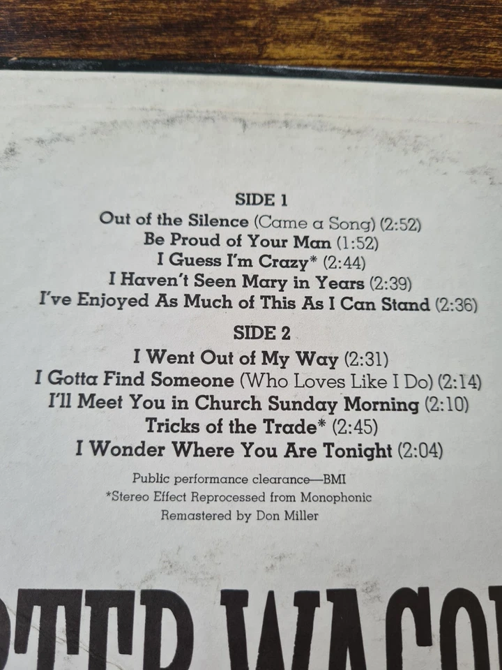 Porter Wagoner Country - RCA Camden - CAS2478 - Stereo - UK - 1971 - VG x3 - Image 3 of 4