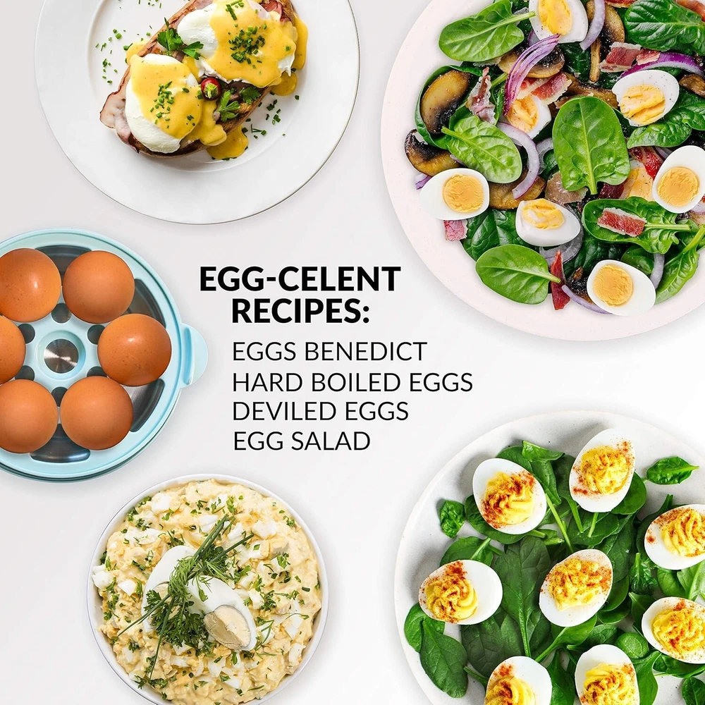 7-in-1 Egg Cooker for Soft, Medium, or Hard Boiled Eggs – Hervidor De Huevos 7-in-1 Egg Cooker for Soft, Medium, or Hard Boiled Eggs – Hervidor De Huevos