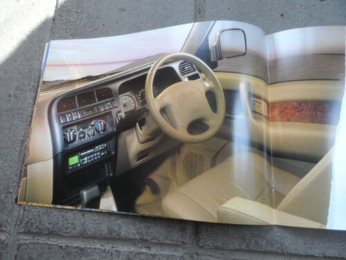 HOLDEN JACKAROO AND MONTEREY RANGE NOS COLOUR SALES BROCHURE - Picture 3 of 5