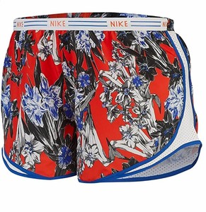 nike tempo floral shorts