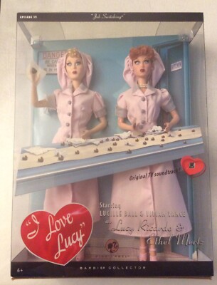 MATTEL BARBIE COLLECTOR PINK LABEL “I LOVE LUCY