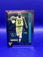 2020-21 Panini Flux Prizm Basketball Base Card #79 LeBron James