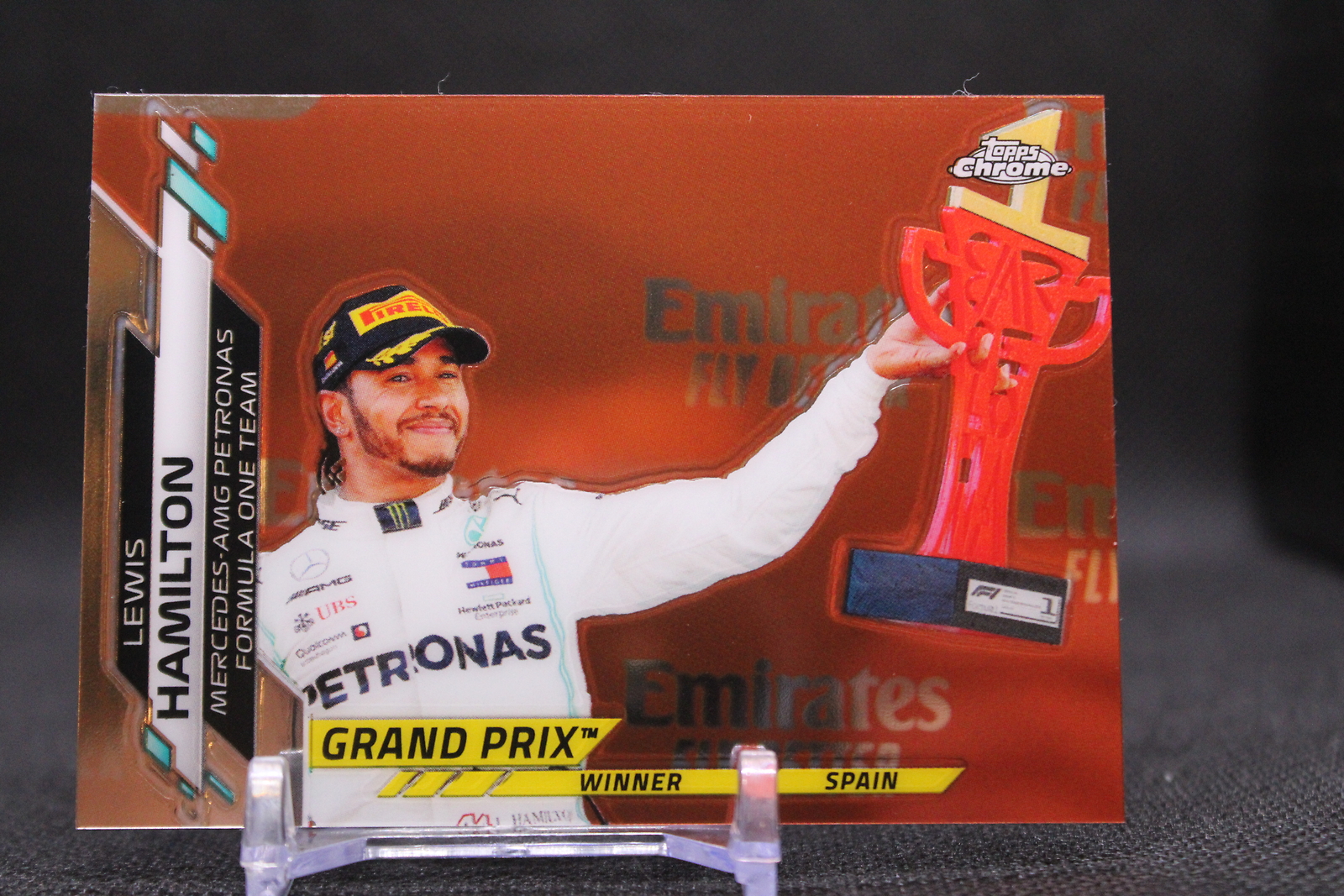 Lewis Hamilton #137 2020 Topps Chrome Formula 1 Mercedes-AMG Petronas F1