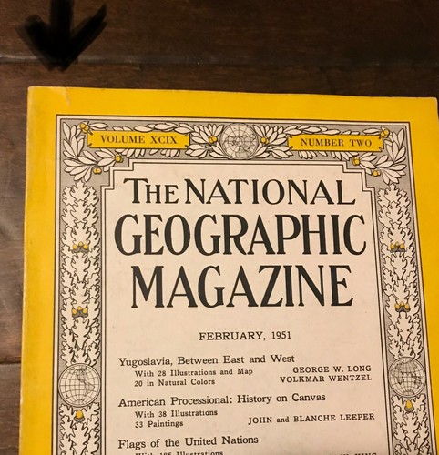 National Geographic 1951's Various Month-PICK 1 Jan Feb Mar May July Aug Oct Dec - Imagen 7 de 35