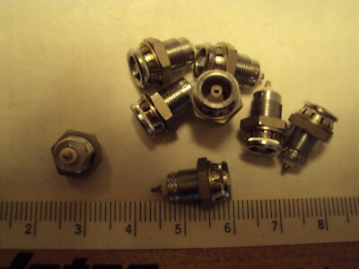 Lemo panel mount socket, used ; Nim, Camac, nuclear instrumentation, priced each