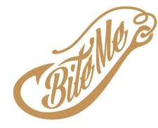 Bite Me White Vinyl Decal Sticker