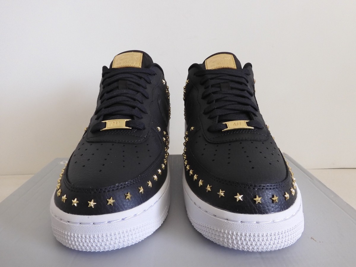 NIKE AIR FORCE 1 07 XX OIL GREY STUDDED WOMENS SZ 12/ MENS