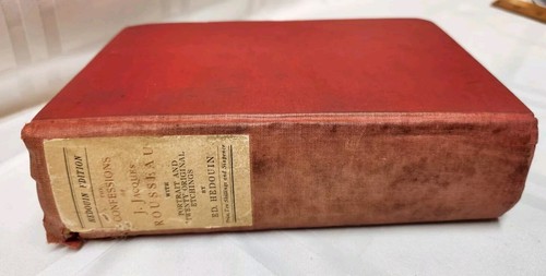 The Works of Jean Jacques Rousseau Walter J. Black HC Antique Book Heduin Ed. - Picture 2 of 19