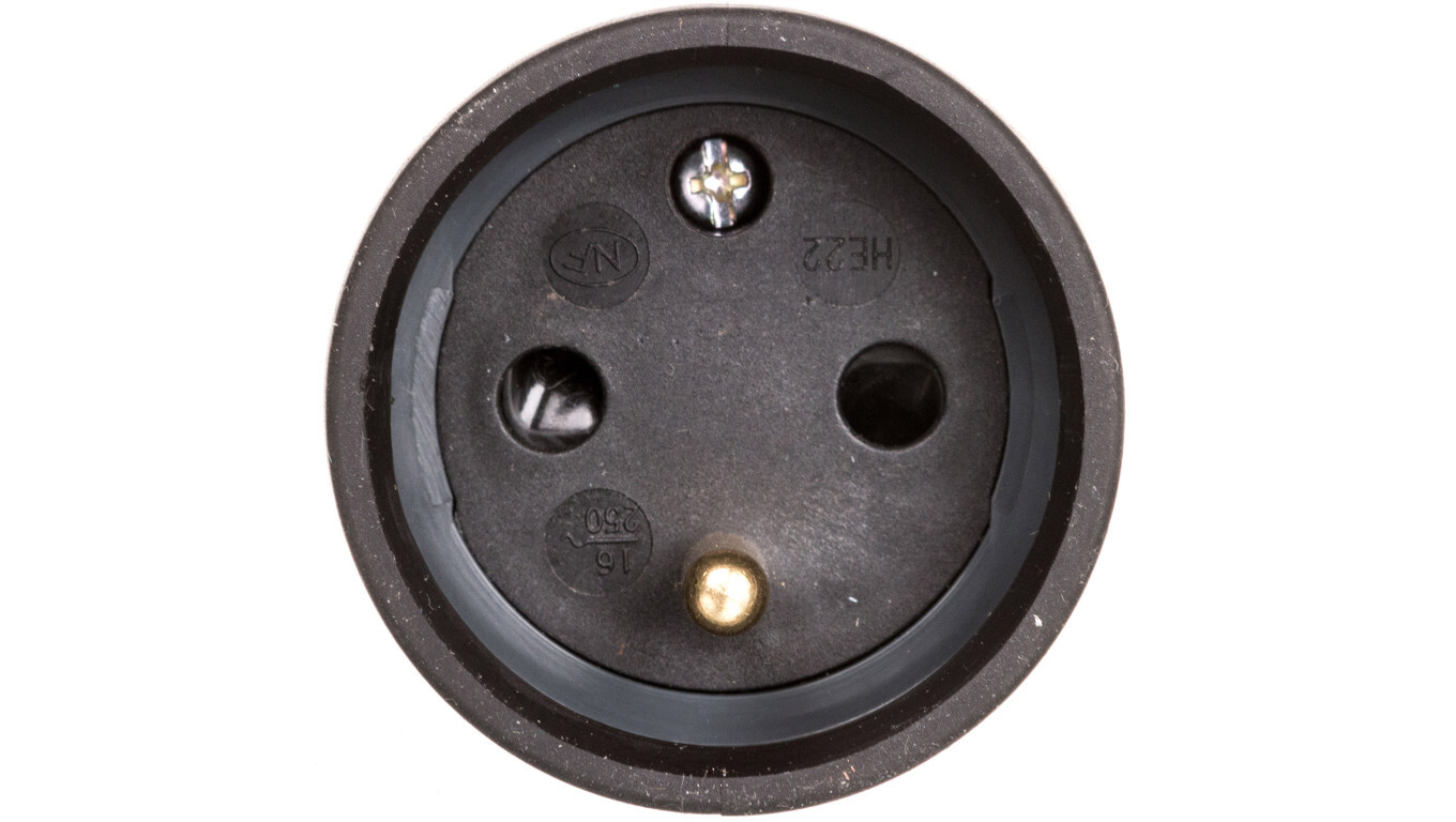 HELMO Portable rubber socket 16A 2P+Z 230V IP44 50111 /T2UK