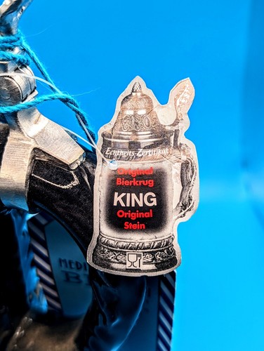 Edición Limitada #3293 de 10.000 King-Werk Hecho a Mano en Alemania Piedra de Cerveza Grande - Imagen 9 de 18