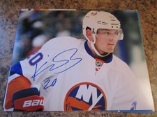 KIEFFER BELLOWS SIGNED 8X10 MATTE PHOTO NEW YORK ISLANDERS USA WORLD JUNIORS (C)
