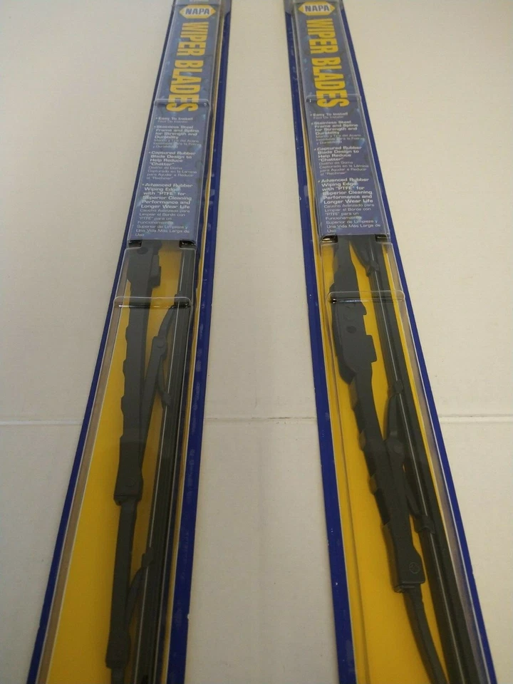 2x NAPA Limpiaparabrisas Tamaño 24 y 20 - Juego Delantero Izquierdo y Derecho 02 24+20 Foto 2 de 4