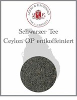 Schwarzer Tee Ceylon Op Entkoffeiniert 1 Kg