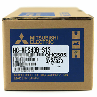 New In Box MITSUBISHI HC-MFS43B-S13 AC Servo Motor