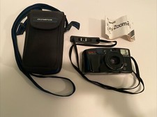 VTG Olympus Infinity Zoom 210 AF 35mm Point And Shoot w/case, strap, manual