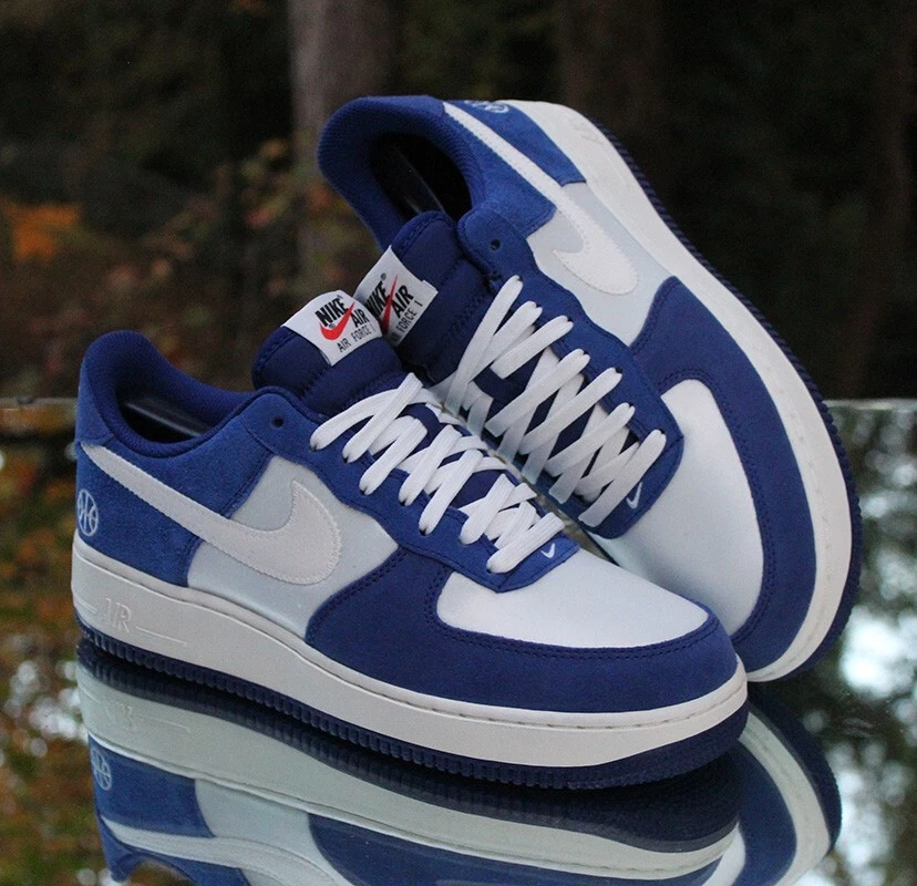 Nike Air Force 1 Low March Madness Pack Men’s Size 9 Blue Sail Custom 488298-438 - Image 3 of 4